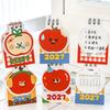 Mini Standing Calendar Appl Shape Desktop Calendar New 2027 Desk Calendar  School Supplies