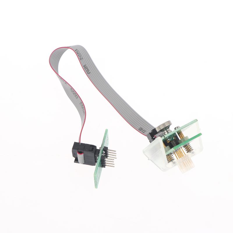 8Pin Adapter Anti-Theft Data Reading Adapter 8 Line Clip Sop8 Test Clip Supports Xprog V6.12/Upa/Orange/Cg Pro 9S12/Iprog