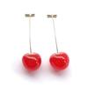 Cherry Fruit Earrings - 2024 Trendy Fresh Studs