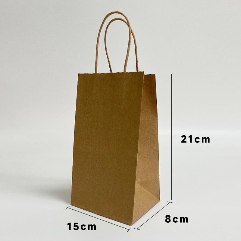 Available: Durable Kraft Paper Tote for Catering, Takeaway, Souvenir, and Gifts