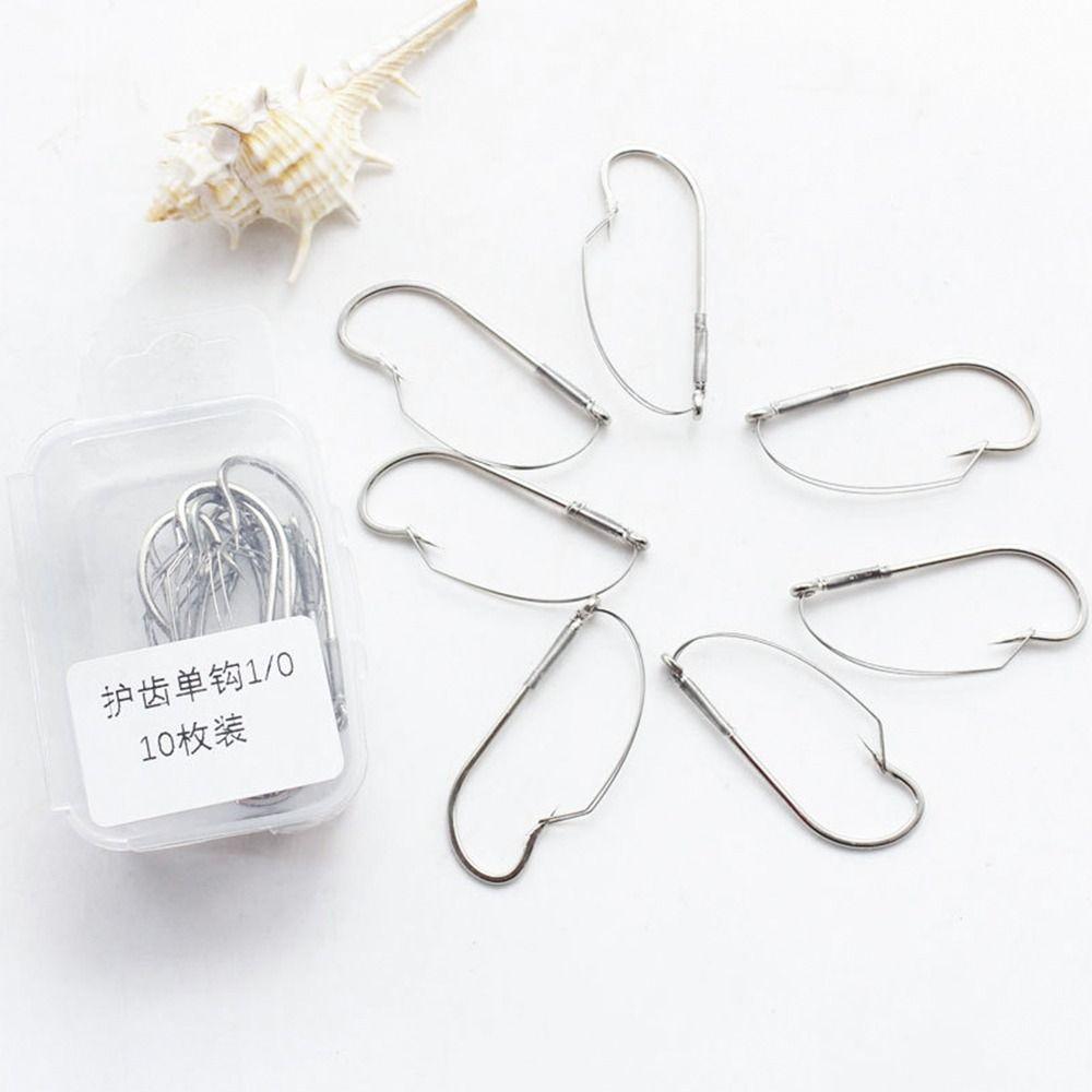20pcs Weedless Barbed Wacky Rig Hook Single Hook Carp Fishing Hook New Fly Hook