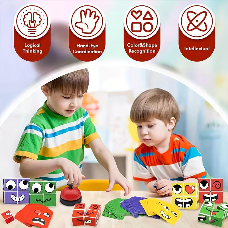 Interactive Puzzle Toy for Kids Ages 3+ ,Educational Learning Toy for Logical Thinking , Perfect Christmas & Halloween Gift
