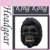 Spooky Haunted House Decorative Props Featuring A Realistic Gorilla Dress Hood Mask For Halloween Celebrations