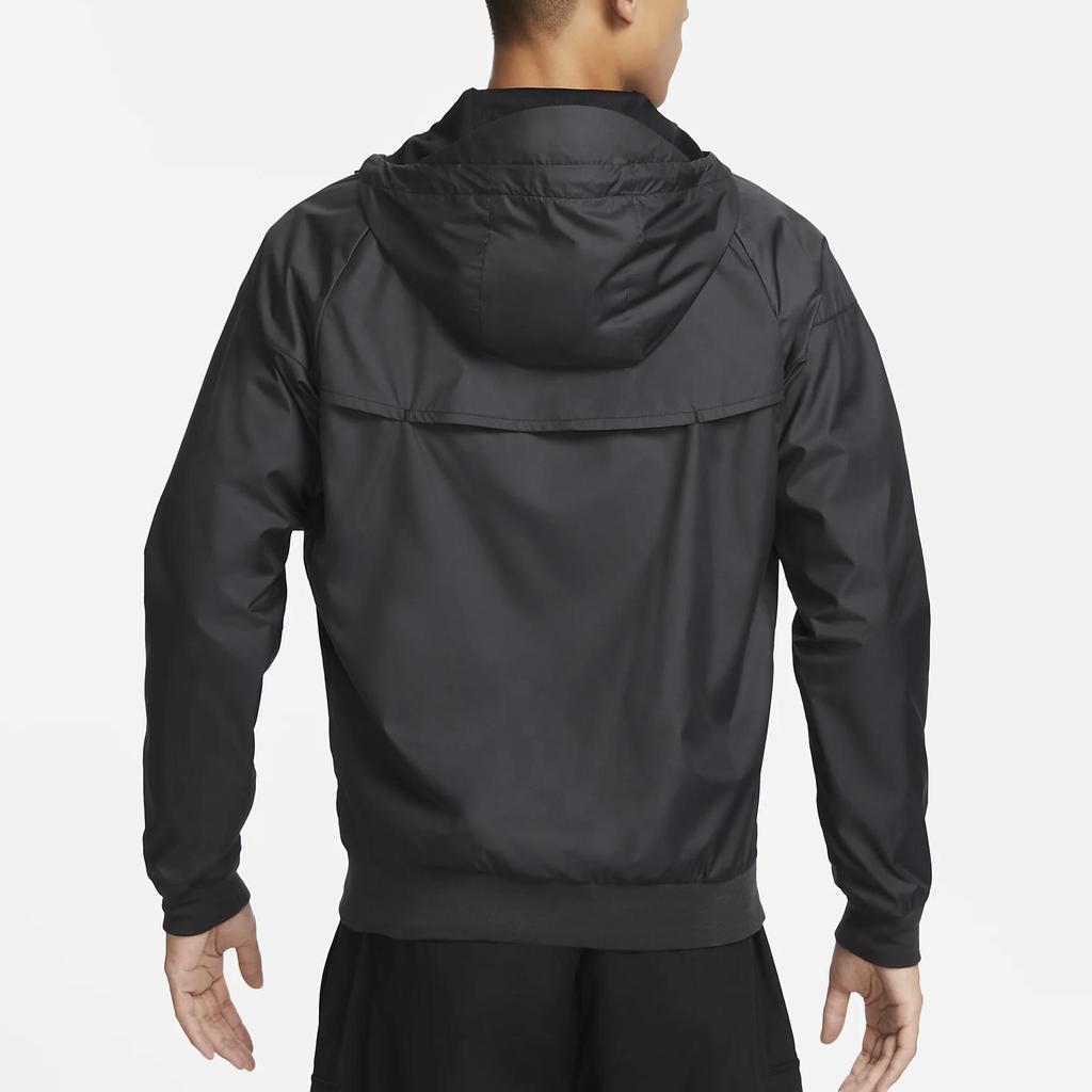 Nike Giacca Antivento Tessuta con Cappuccio Windrunner Uomo Giacche Nero 727325-010
