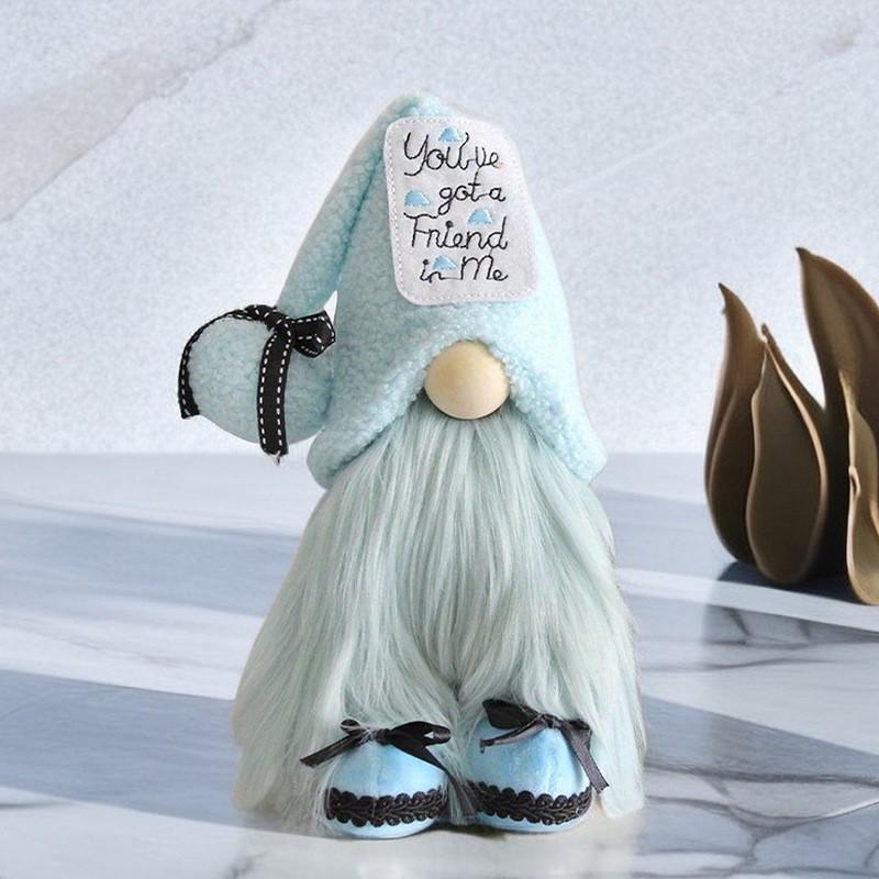 Cross-Border Rudolph Gnome Christmas Plush Toy - Holiday Ornament