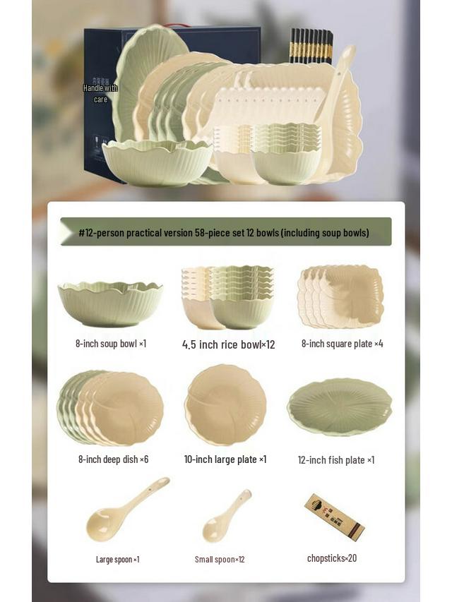 Modus Lanca Ruffle Edge Ceramic Dinnerware Set