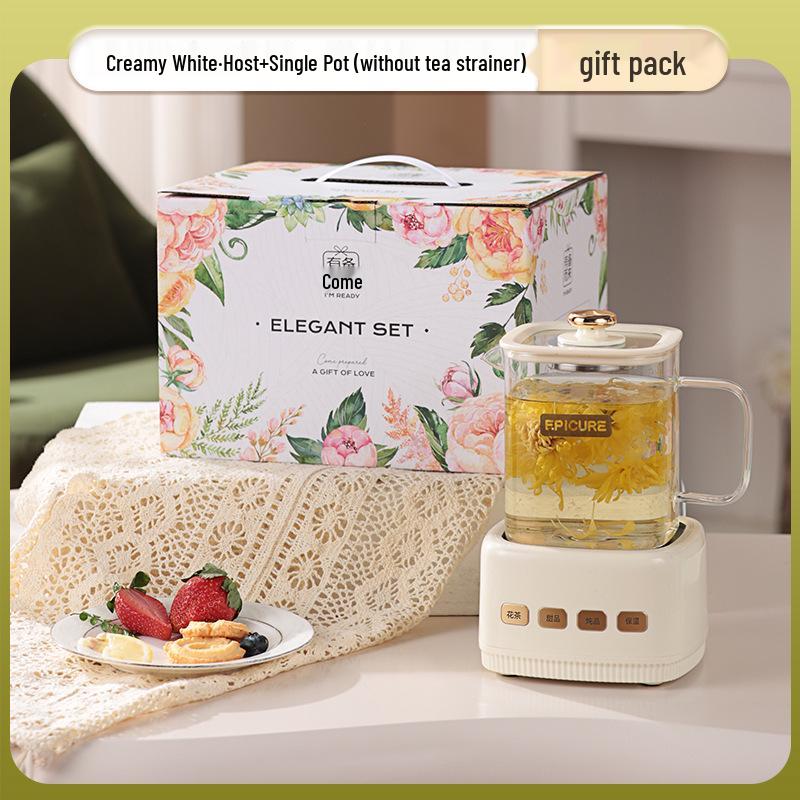 Wow Multifunctional Mini Glass Teapot: Automatic & Convenient for Home and Office