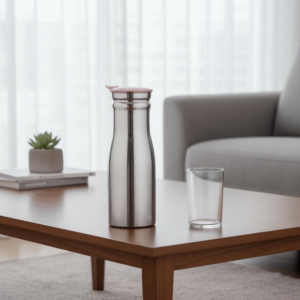 Large Capacity Stainless Steel Cold Kettle 1L Water Pitcher Teapot Cold Water Jug Parties