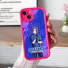 Blue Lock Reo Mikage Verdickte TPU Handyhülle für iPhone 17 16 15 14 13 12 11 Air Pro Max Plus Bunte Hülle