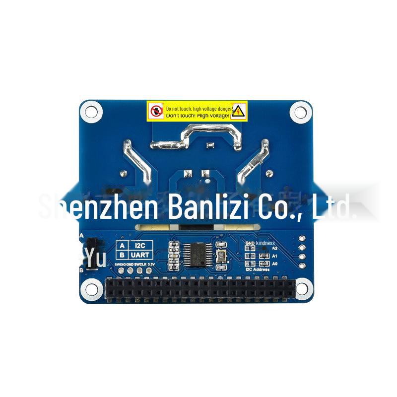 Raspberry Pi Tirisztoros Bővítőkártya: Kiválóbb, mint a 2-csatornás TRIAC HAT relévezérléshez.