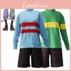 Exquisites Undertale Frisk Chara Cosplay Kostüm Outfit Perfekt für jeden Anlass