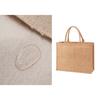 PE Laminated  Burlap Jute Fabric Waterproof Hessian Fabric for Bags