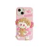 Koreanische süße 3D-Mädchen-Bär-Silikon-Rosa-Telefonhülle für iPhone 14 13 12 Pro Max 11 Ins schöne Cartoon-Schutzhülle Soft Cover Funda