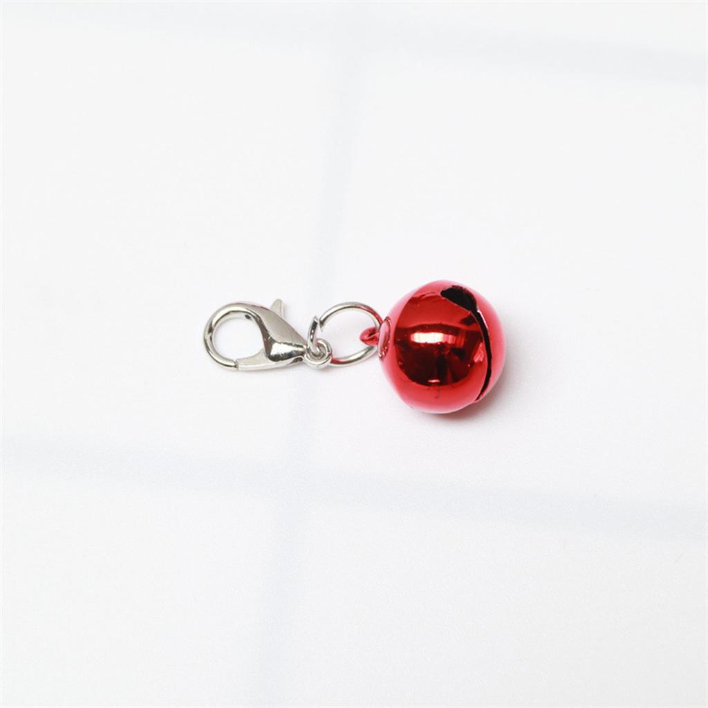 Cat Pendant Bell Pet Collar Bell Pendant Sound Positioning Dog Copper Bell Pendant Metal Pet Necklace Decoration Accessorie