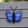 Solar Butterfly Garden Light, Color Changing LED Wall Lamp, Waterproof Outdoor Decoration for Lawn Yard Patio Decor