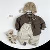Warm Thick Padded Children Cotton Pants Korean Style Casual Winter Trousers For Boys And Girls
