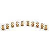 10pcs Decorative Buttons Leather Tools Brass Bag Rivet Screw Sewing Button Studs botones para manualidades 5/6/7/8/9/10mm