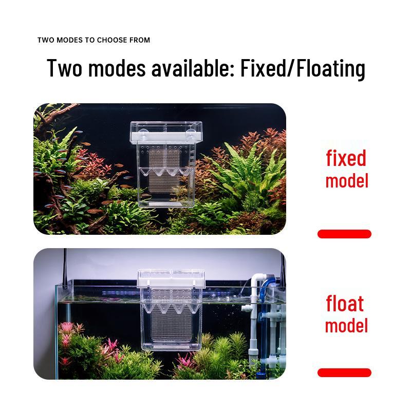 Floating Guppy Breeding and Isolation Box for Small Fish Fry and Juveniles