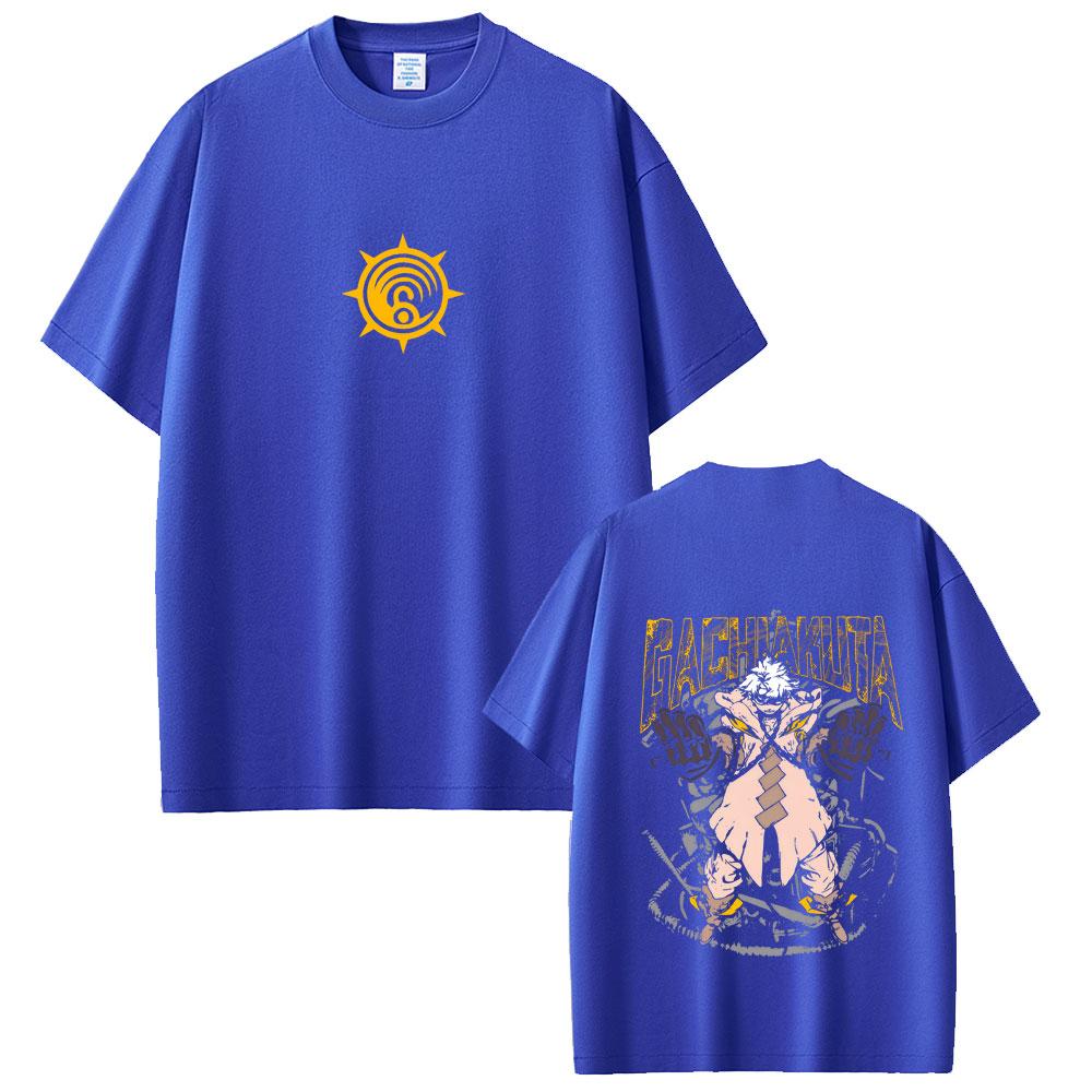 Anime Gachiakuta Ludo Merch T-shirt Unisex Women Fashion Casual Oversized T Shirts Summer Male Unisexga Cosplay Oversized Streetwear