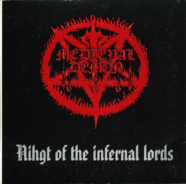 

7inch Record MEDIEVAL DEMON INVOCATION Night Of The Infernal Lords Shado DSR003 DARK SIDE 1994 Greece Metal Used