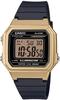 Standard W-217HM-9A Wristwatch for Men, Women, and Kids, Boys and Girls, Digital, Date Display, Gold and Black, Overseas Model [Parallel Import]