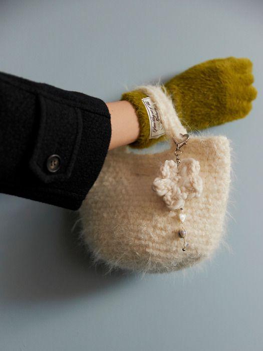 Ouel OUEL FLOWER KNIT KEY RING_3COLOR