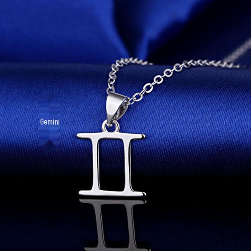 Women's Korean Fashion Constellation Pendant Necklace