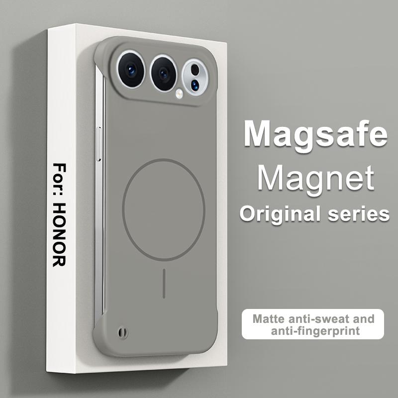 Cases For Honor 500 Pro Frameless Shockproof Hard Case For Honor 500 Pro Magnetic Wireless Charging Matte Ultra Thin PC Cover