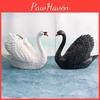Wildlife Animal Pvc Swan Model With Realistic Design For Childrens Educational Decor
