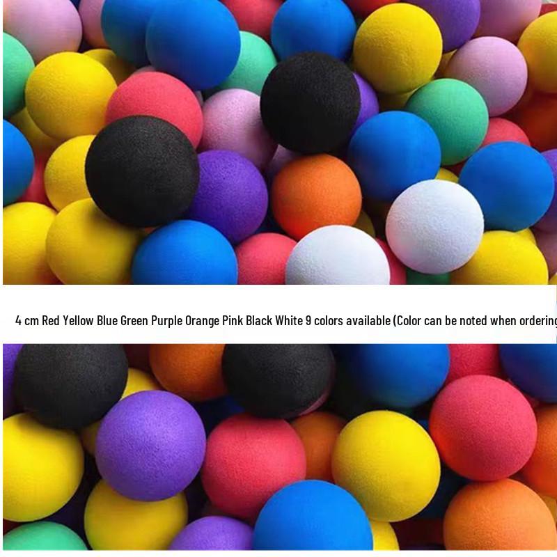 70mm EVA Foam Sponge Ball - Children's Toy for Kindergarten, Throwing & Entertainment, Colored & Durable