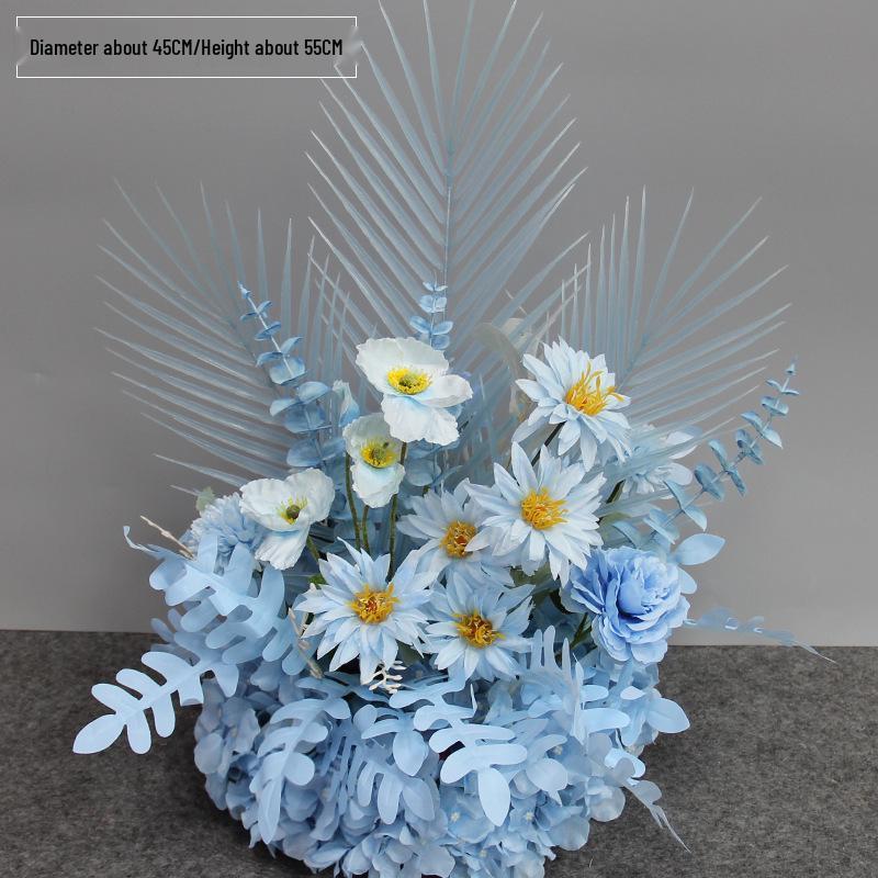 Artificial Wedding Aisle Flowers: Hotel Table Arrangements & Decorative Flower Balls for Stage and Welcome Area