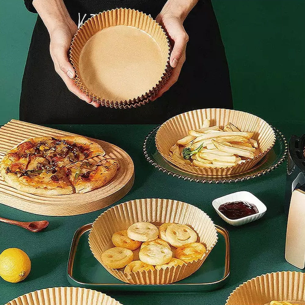 Wkłady papierowe do frytownicy 16cm 100 szt. KLAUSBERG KB-7604