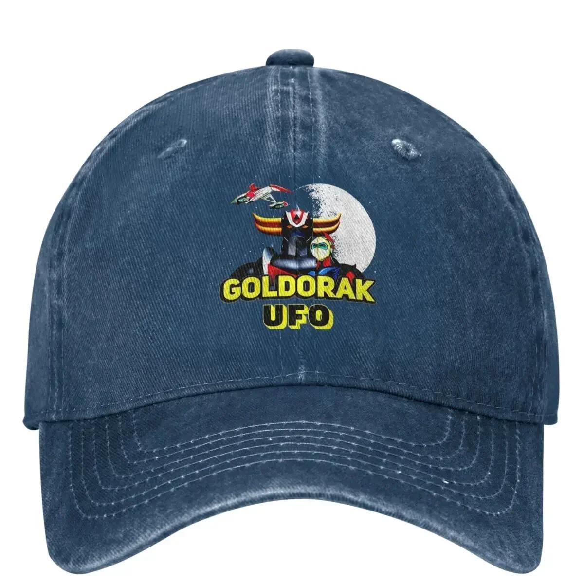 

Mazinger Z UFO Robot Grendizer Denim Baseball Cap Running Hippie Hip Hop Hats Summer Women Unisex Classic Design Baseball Caps One Size