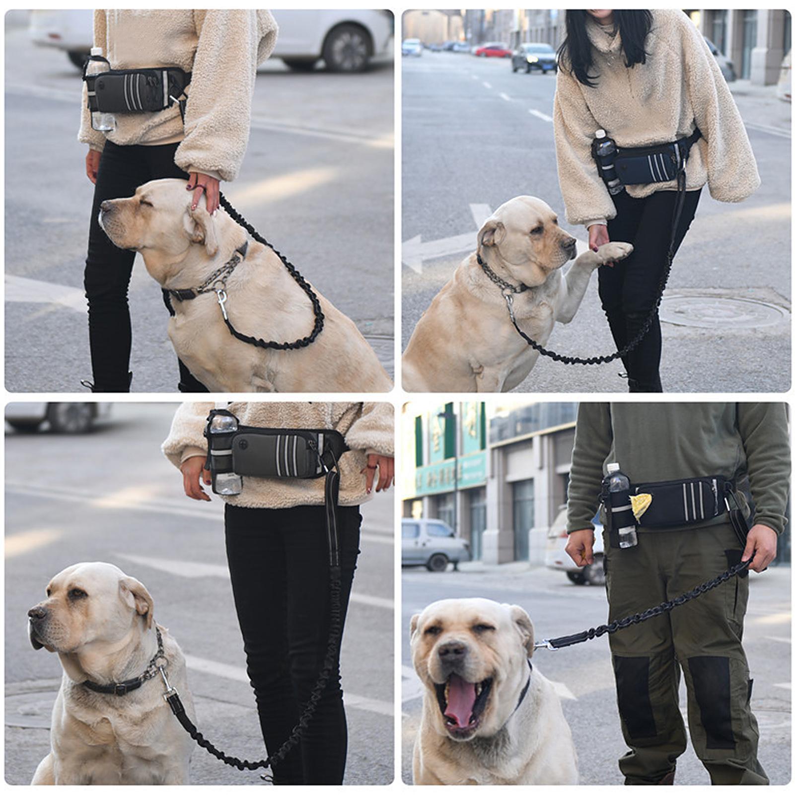 Сумка на пояс для поводка для собак Hands Free — фото 8