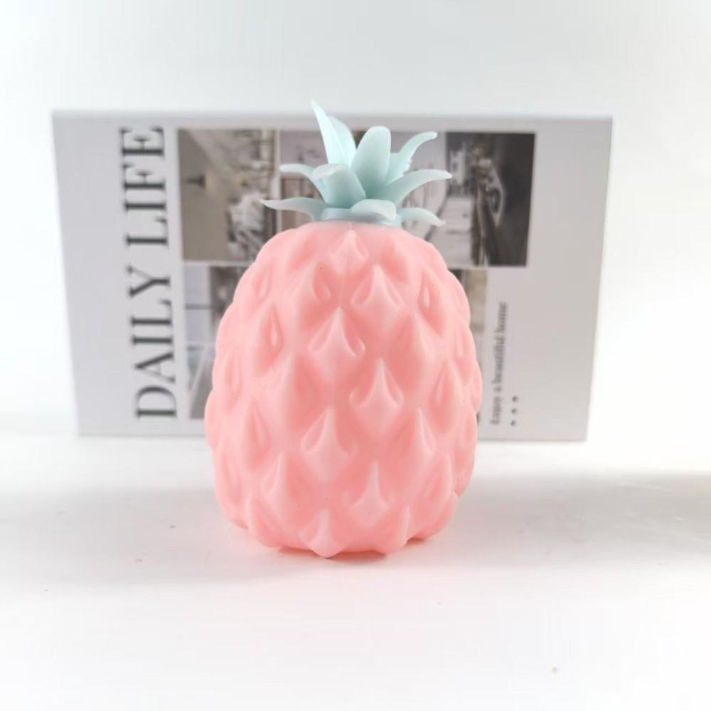 Soft Simulation Pineapple Squishy Toy Simulation Fruit Reduce Pressure Ball Reduce Anxiety