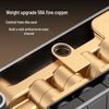 Arrow Fine Brass Piano Key 3-Function Shower Set