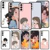 Cute Boy Girl Couple Phone Case For Samsung Galaxy S25 S24 S23 S22 S20 Ultra S21 FE 5G S10 Plus S10E Soft TPU Cover