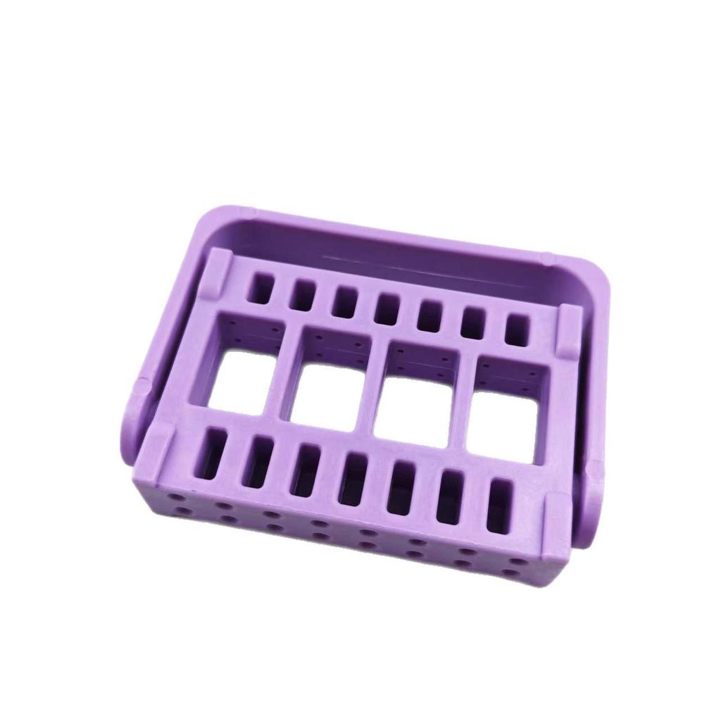 16-Hole Dental Root Canal File & Burs Holder Rack