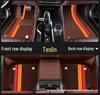 Genuine Leather Car Floor Mats - Universal Fit for Various Models, Available for Dropshipping.
