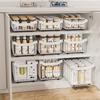 Under Sink Organizers Rack Pull Out Medicine Cabinet Layered Storage Basket Kitchen Seasoning Bowls Drawer Holder Storage Box