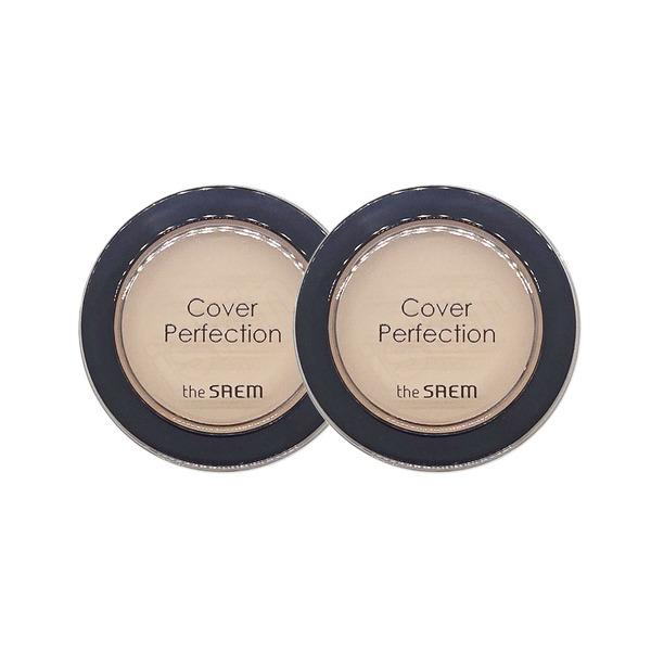1+1 the saem cover perfection pot concealer No. 01+02