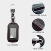 Leather Key Cover Bag For StarLine E60 E90 E61 E91 E63 E93 E65 E95 E66 E96 V2 E97 ECO E7 LTE Two Way Car Alarm LCD Remote Cases