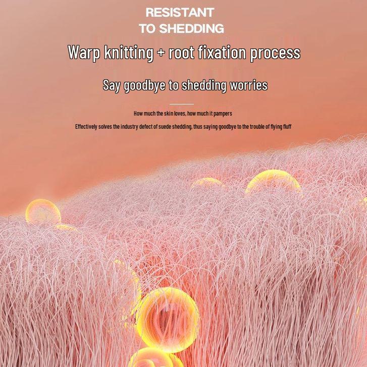 Verdickte Flanell-Winterdecke: Kaninchenhaar, Korallenfleece-Schal für Büronap, Klimaanlage und Sofanutzung