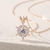 Tancise Dámský klasický náhrdelník s přívěskem S925 Sterling Silver Luxury Personality