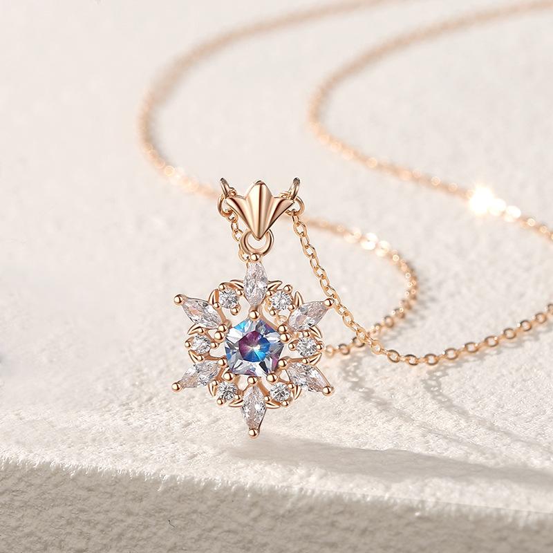 Tancise Dámský klasický náhrdelník s přívěskem S925 Sterling Silver Luxury Personality