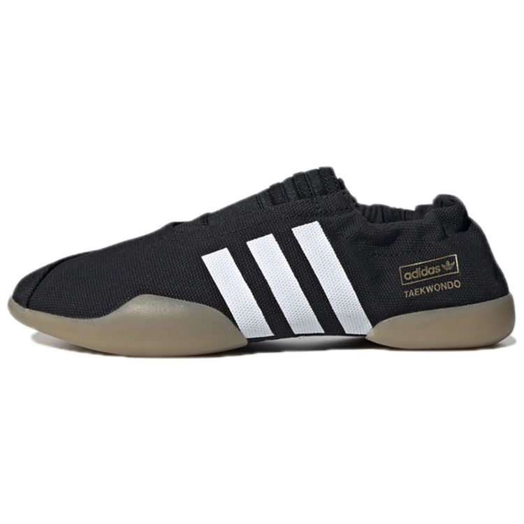 

Черные женские кроссовки adidas Taekwondo Core, белая резинка D98205