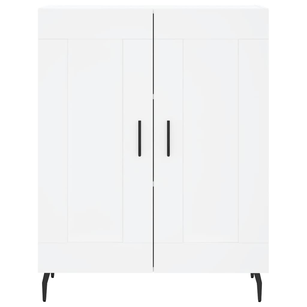 Vidaxl Cabinet, White, 69.5X34X90 Cm, Wood-Based Material