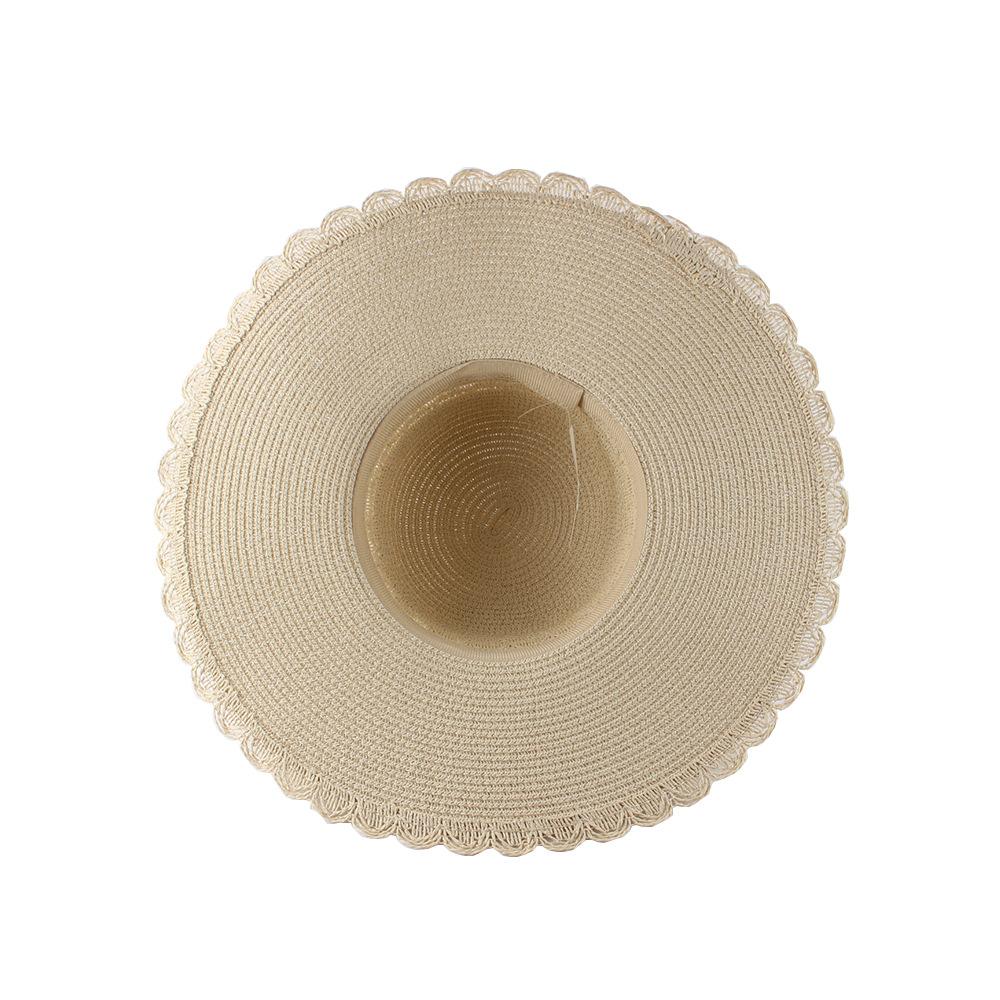 Summer Versatile Breathable Dome Hat with Big Edge for Women's Outdoor Beach, Sun Protection and Sunshade Grass Hat