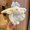 19cm Rabbit Pendant Soft Plush Rabbit Key Ring Lovely Plush Keychains  Girls Gift