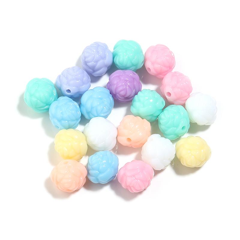 50-100 Stück/Los Mischfarbe Acrylperlen Schmetterling Blume Stern Lose Perlen Meeresbewohner Perlen Für Schmuckherstellung DIY Zubehör